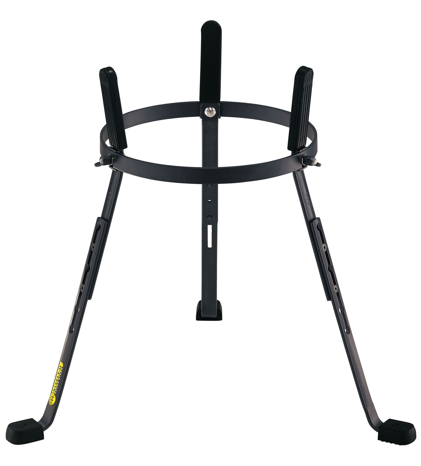 Support panier Steely II pour conga Marathon Classic/Designer et Luis Conte 11", pieds en L, réglage hauteur, noir poudré