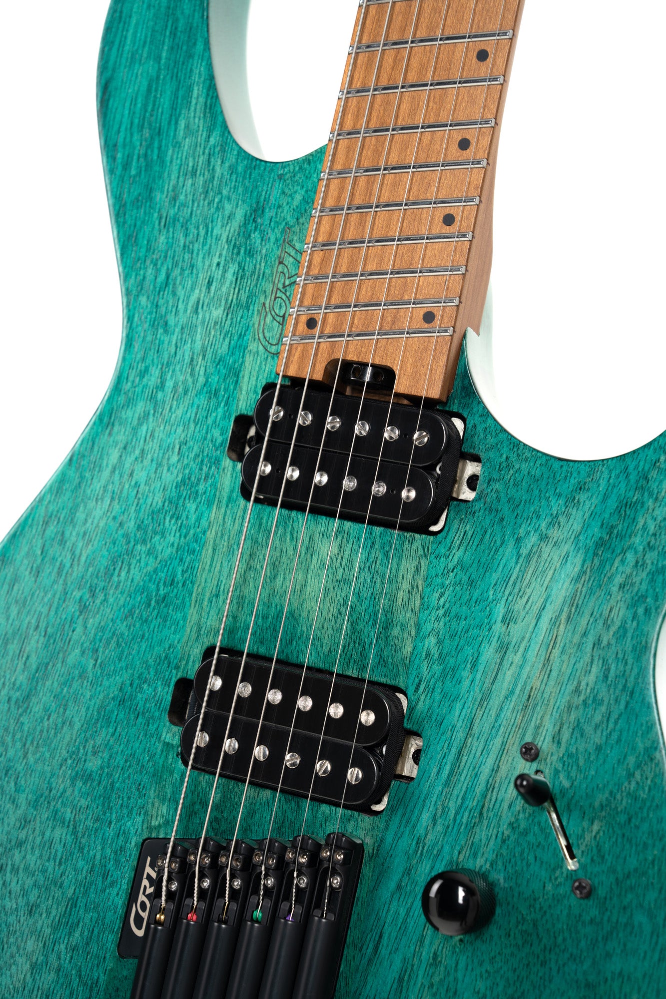GUITARE CORT SPACEG6MS SEMIGLOSS TURQUOI