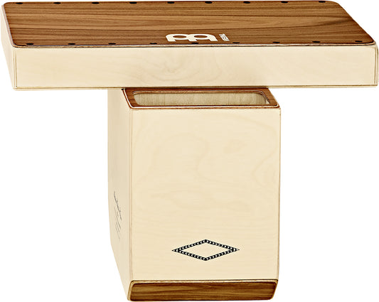 SLAPTOP CAJON MEINL ARTISAN PALO SANTO, PLAQUE DE FRAPPE PALO SANTO, CORPS EN BOULEAU CONTRE-PLAQUE 6 MM