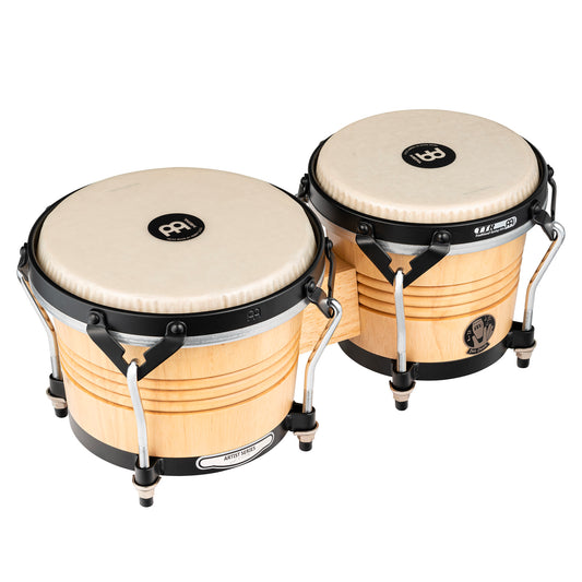 Paire bongos Luis Conte 6"3/4 & 8", naturel mat