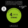 Ortega Concert Ukulele Clear Nylon Strings