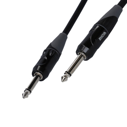 Câble instrument Jack/Jack, 10 mètres, noir