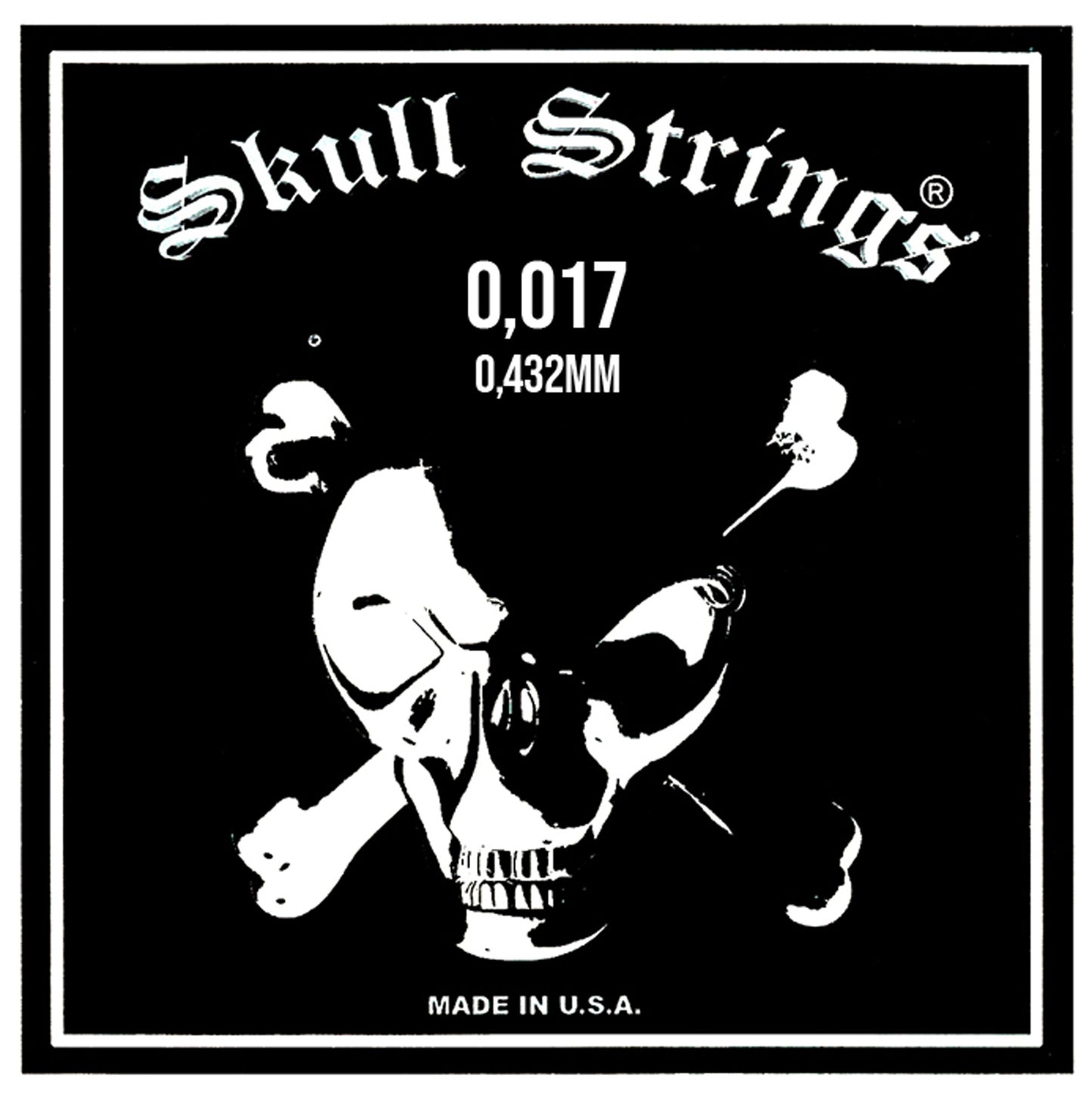 Corde guitare électrique SKULL 017