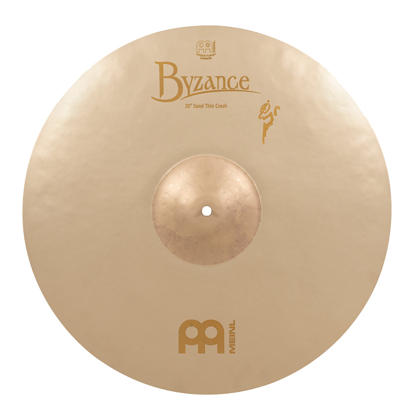 Crash Vintage Sand signature Benny Greb 20", Thin, Alliage bronze B20, Martelée à la main, Finition sablée