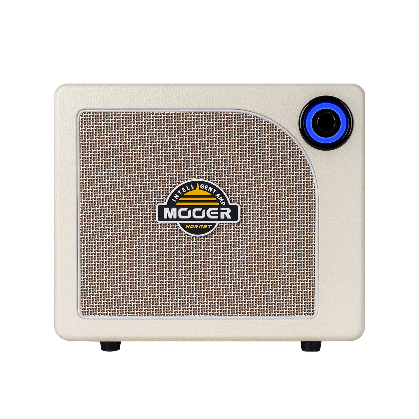 Ampli HORNET 15i, 15W, HP 6.5", 52 modélisations d'amplis, 49 effets, accordeur, looper, Bluetooth, USB-C, alimentation, blanc