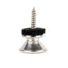 Ortega Chrome Strap Button