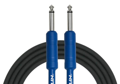 Câble instrument ENTRY Jack/Jack, 3 mètres, noir et bleu