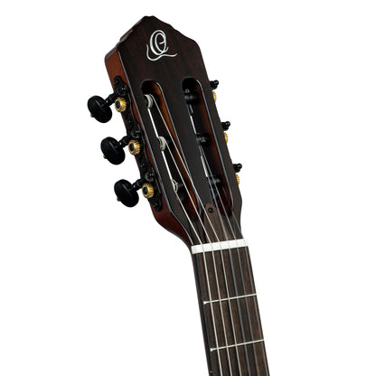 RTPSTD-NAT, modèle TourPlayer, EQ Magus X, corps okoumé, table épicéa, sillet 48 mm, housse, naturel brillant