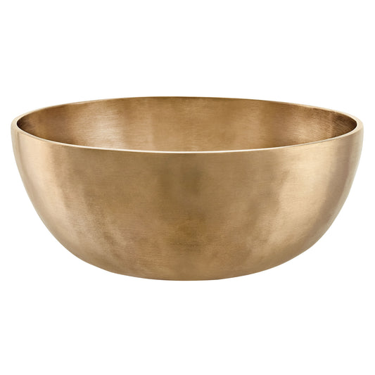 Bol tibétain UNIVERSAL, Ø 9.8"/ 25 cm, 1700g, livré avec housse et anneau de feutre (support), fabrication artisanale en Inde