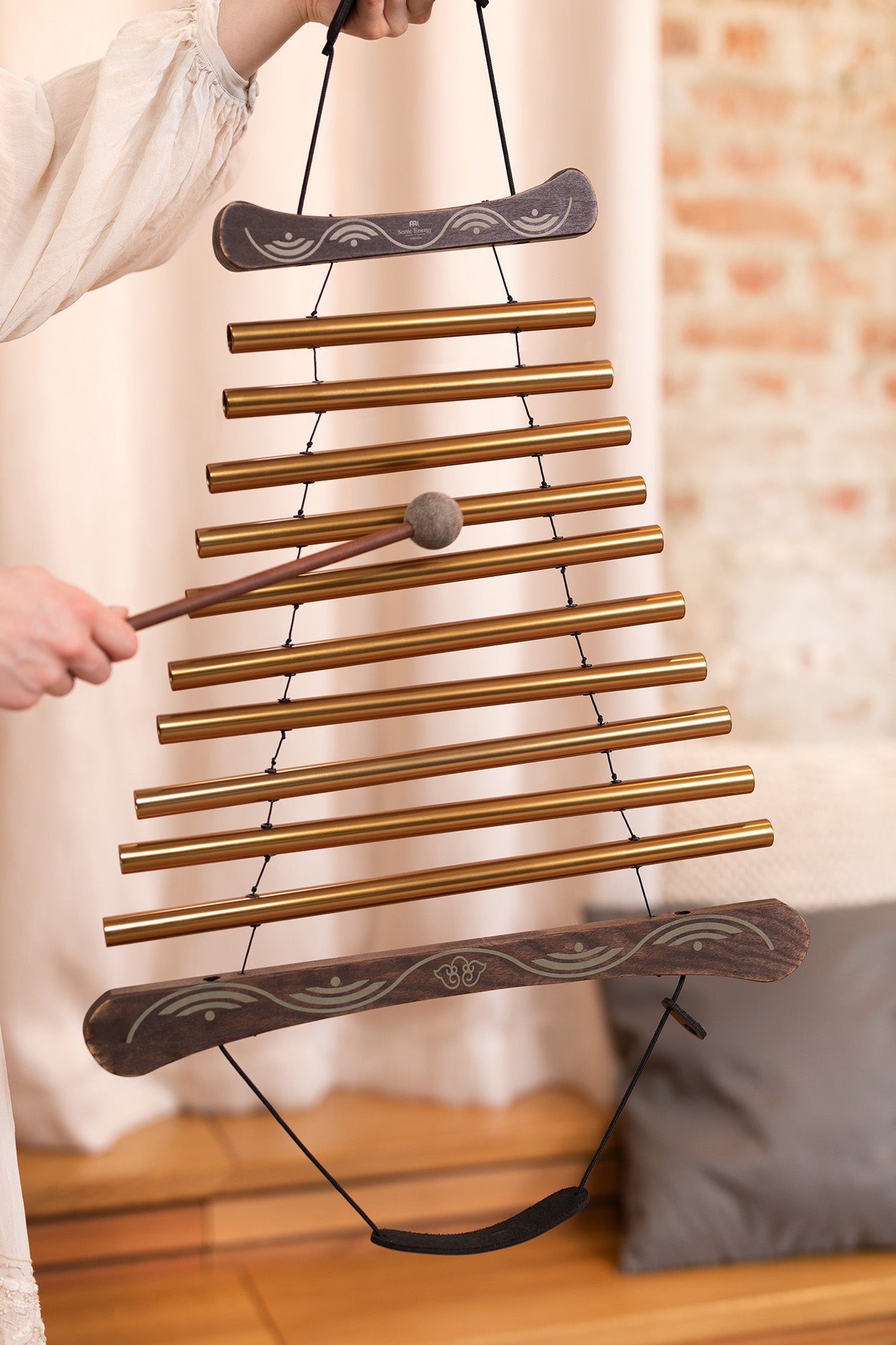 CHIMES SONIC ENERGY FLOW 35", RE MINEUR