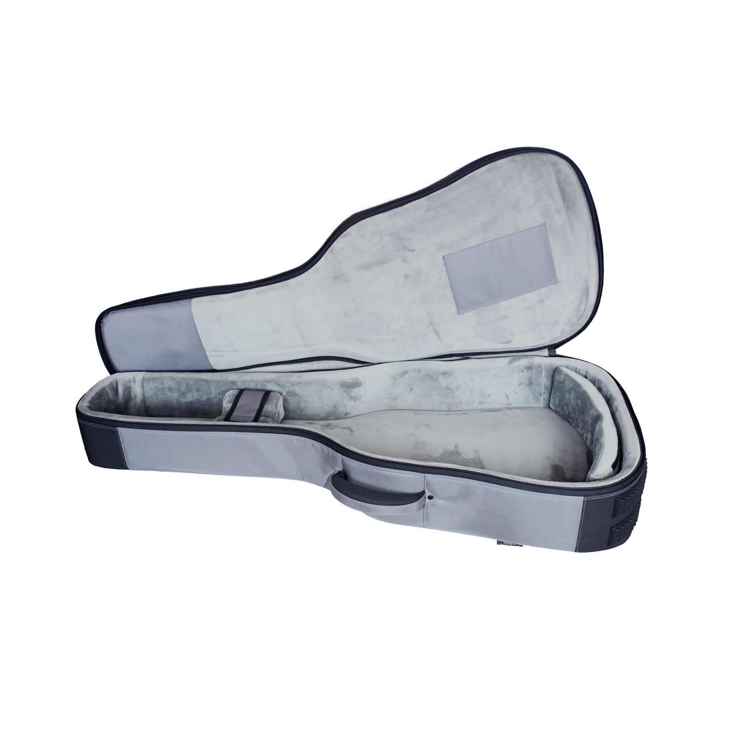 Softcase AROSA 6 pour guitare dreadnought, gris