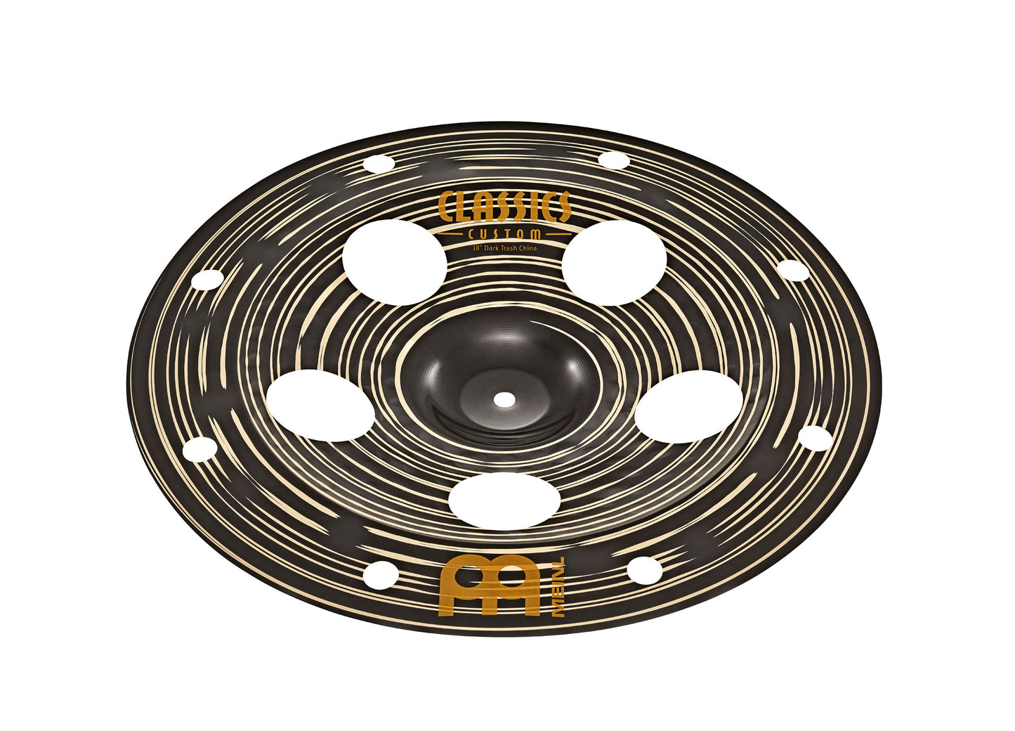 trash China Meinl Classic Custom 18" Dark, alliage bronze B10, finition dark