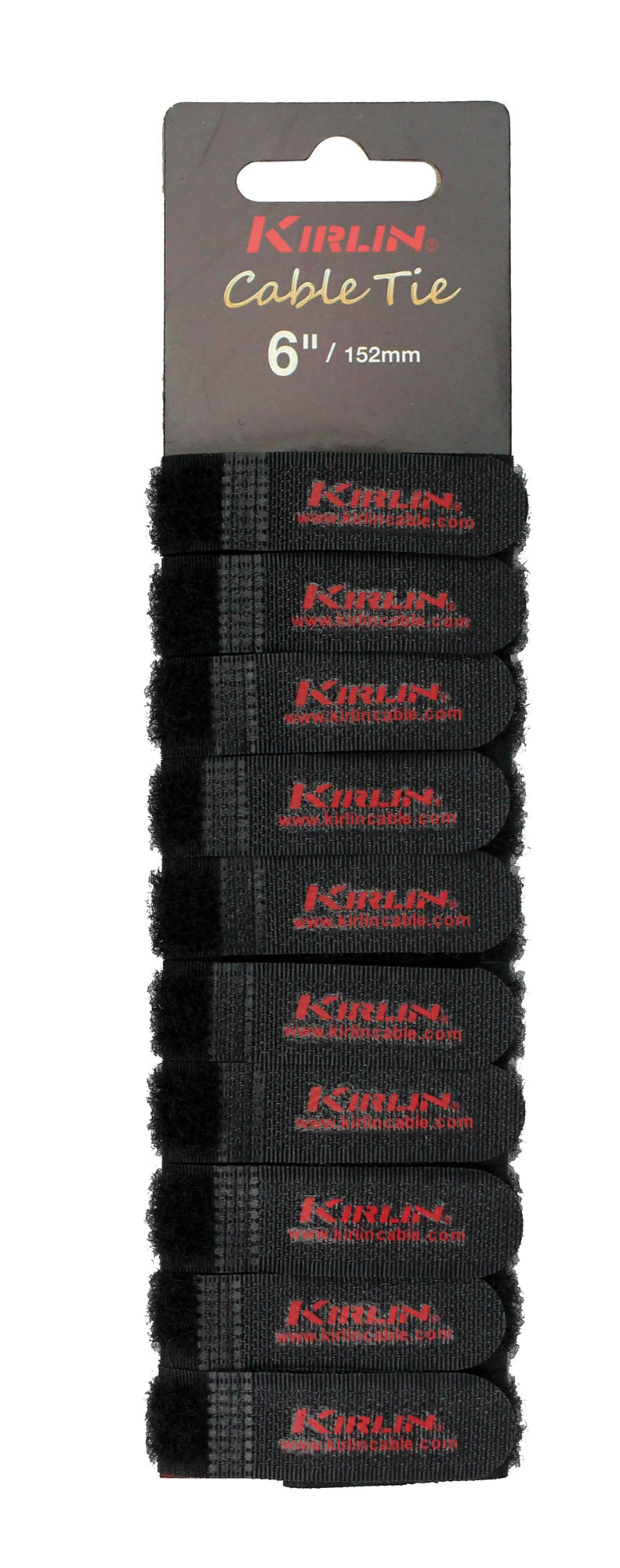 Pack de 10 scratchs CT-3, longueur 15 cm, largeur 1.6 cm, noir