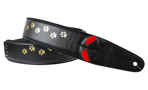 Righton Vegan Cat Gold Guitar Strap
