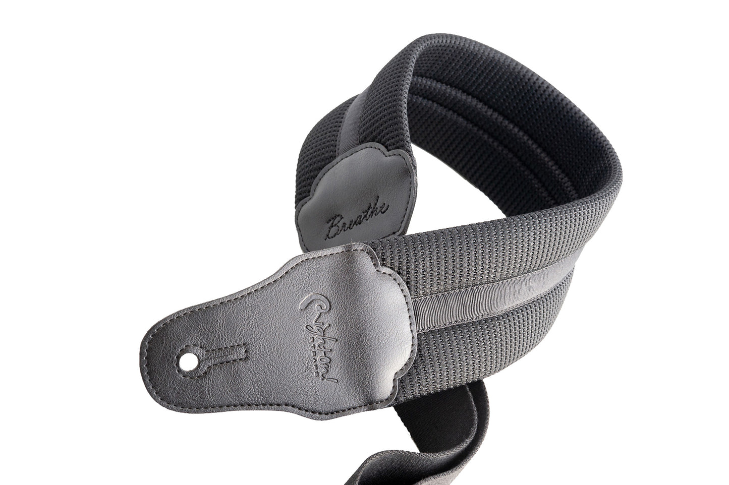 Courroie modèle BREATHE, matière imperméable avec membrane respirante interne, largeur 8 cm, longueur 103 à 130 cm, noir