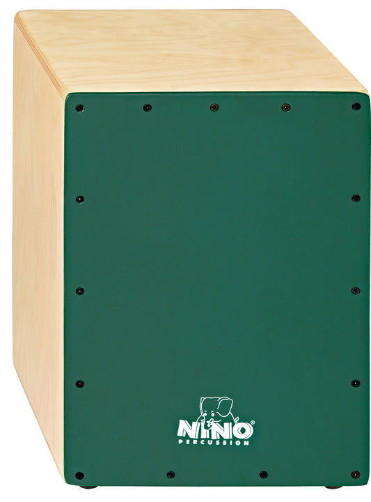 CAJON NINO"TABLEAU NOIR" VERT + CRAIES, BOULEAU, SNARE