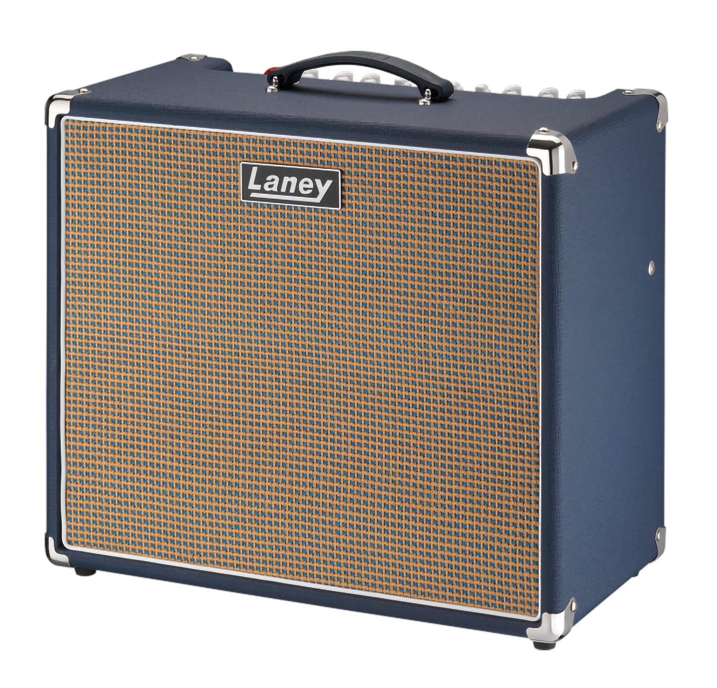 Ampli guitare électrique 60W, 1x HP 12" HH, 2 canaux, EQ 3 bandes, réverb, tremolo, chorus,  boucle d'effet, 11.8 kg, bleu