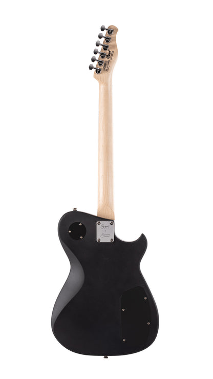 MBM-2H-LH, signature Matt Bellamy, corps tilleul, manche érable à radius compensé, micros Manson,"Kill" bouton, gaucher, noir