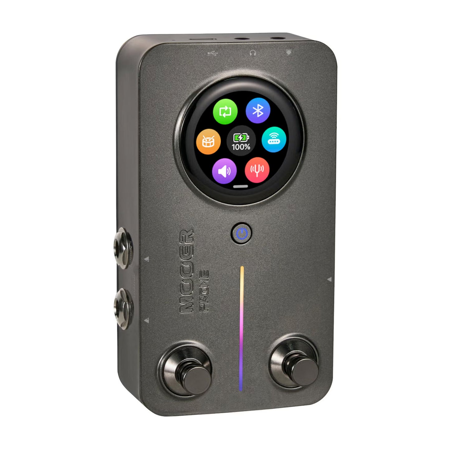 Pédale PRIME M2, pour guitare électrique, écran tactile, technologie MNRS de modélisation d'amplis et d'effets, argent