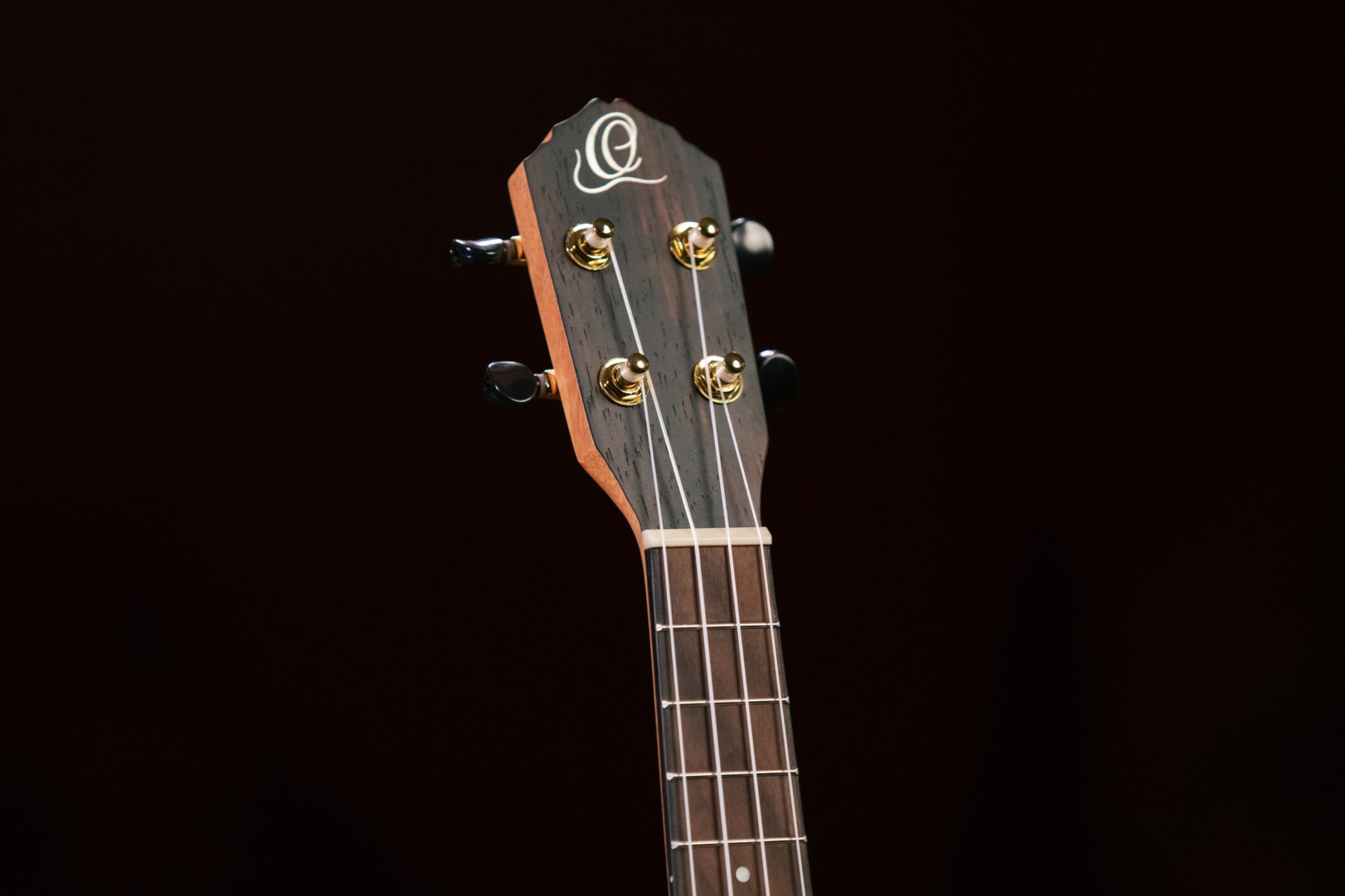 RUEB-CC, modèle Concert, table ébène, fond & éclisses ébène, touche & chevalet noyer, housse deluxe, satiné pores ouverts