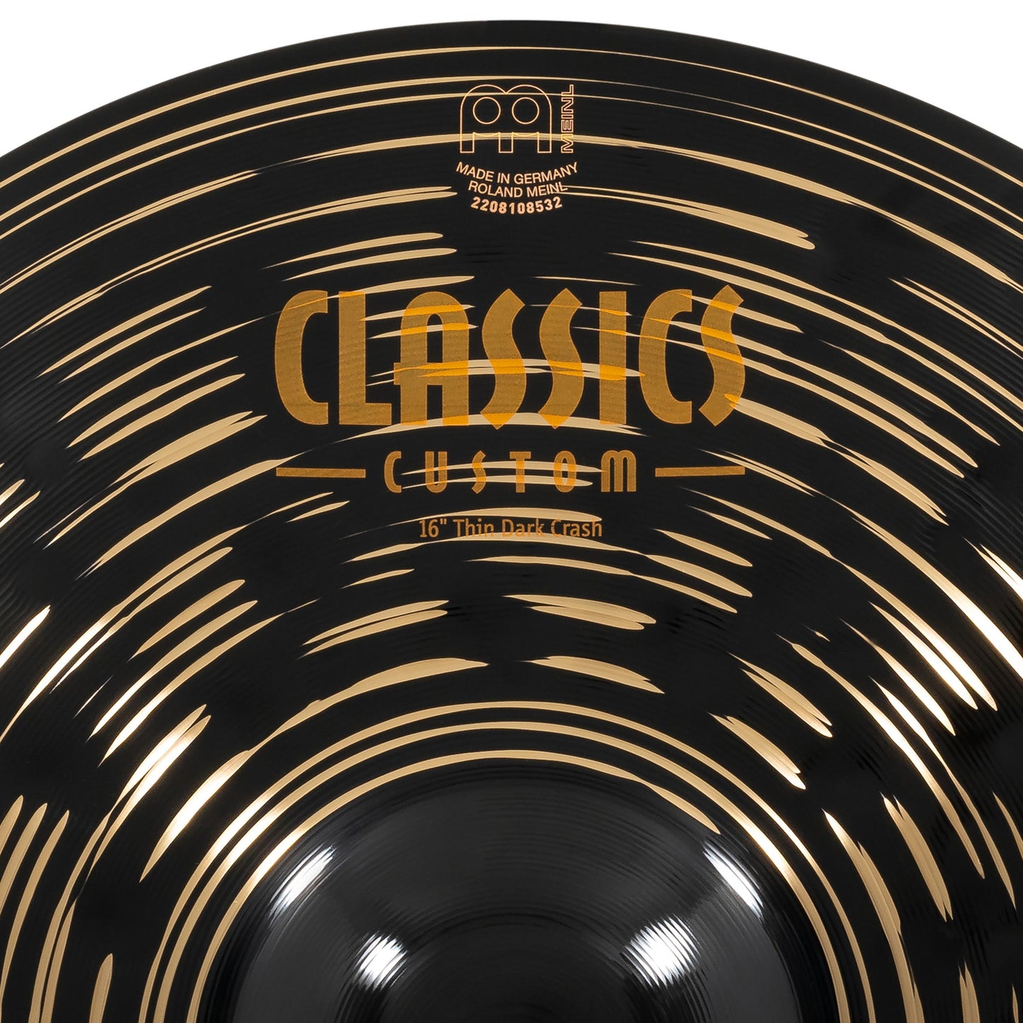 CRASH MEINL C.CUSTOM 16" DARK THIN