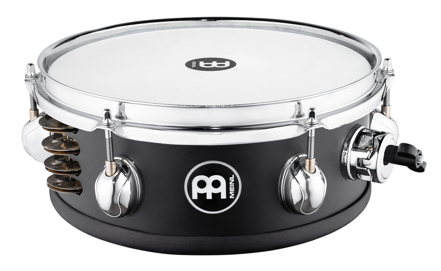 C.CLAIRE MEINL 10" avec clochettes de tambourins fût en érable noir mat