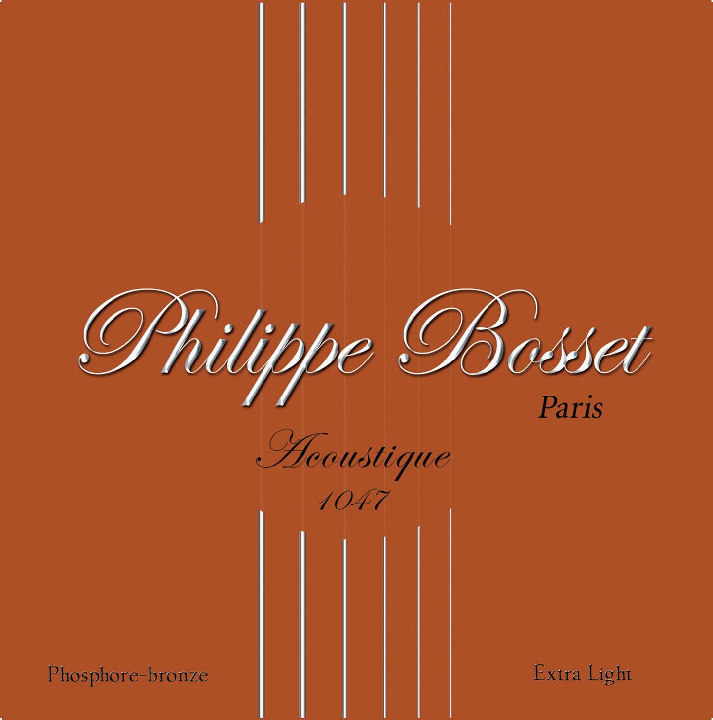 Jeu de cordes pour acoustique Extra Light (10-14-23w-30w-37w-47w), phosphore bronze