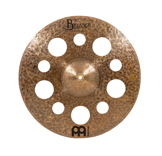 CRASH MEINL BYZANCE 18" DARK TRASH, ALLIAGE BRONZE B20, MARTELÉE A LA MAIN, FINITION DARK