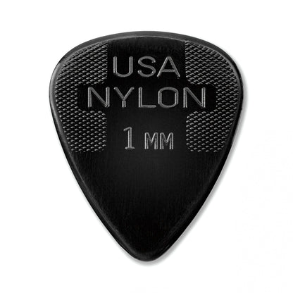 Sachet de 12 médiators Nylon Standard 100 (noir)