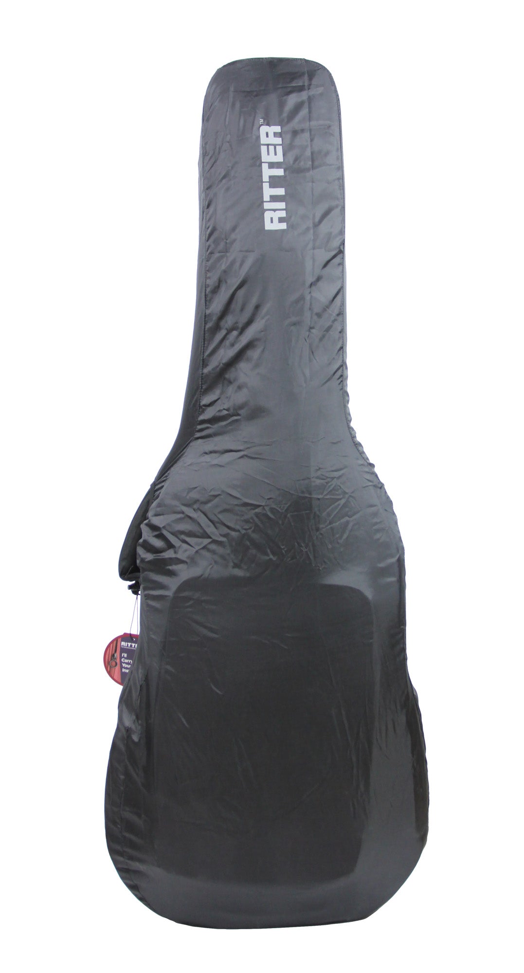 Protection anti-pluie pour housse de guitare classique 4/4, noir