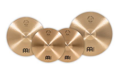 Pack de cymbales complet Meinl Pure Alloy 14"16"20" bronze Pure Alloy fini traditional