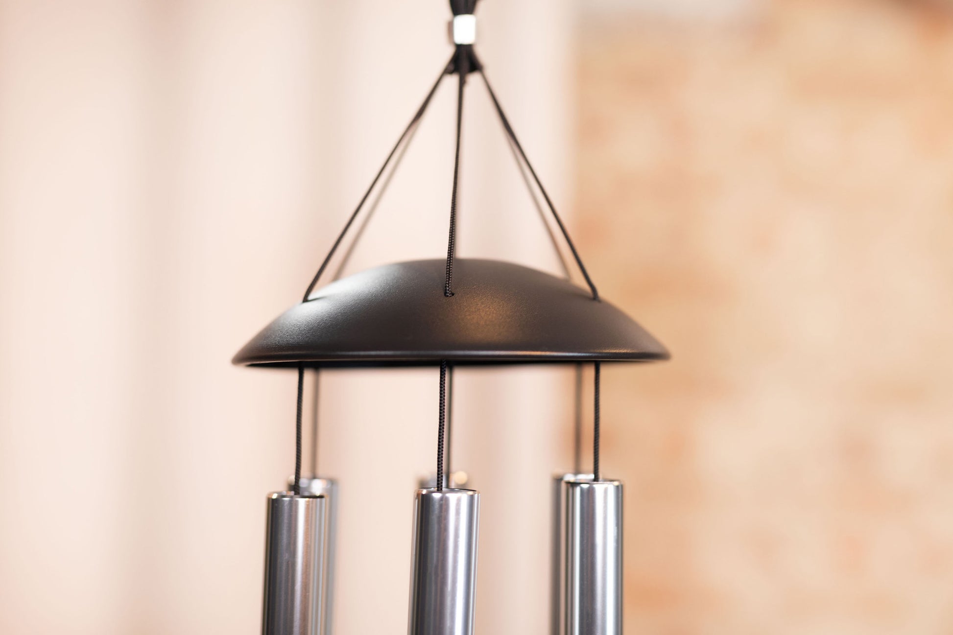 CHIMES SONIC ENERGY MOON 32", ARGENT