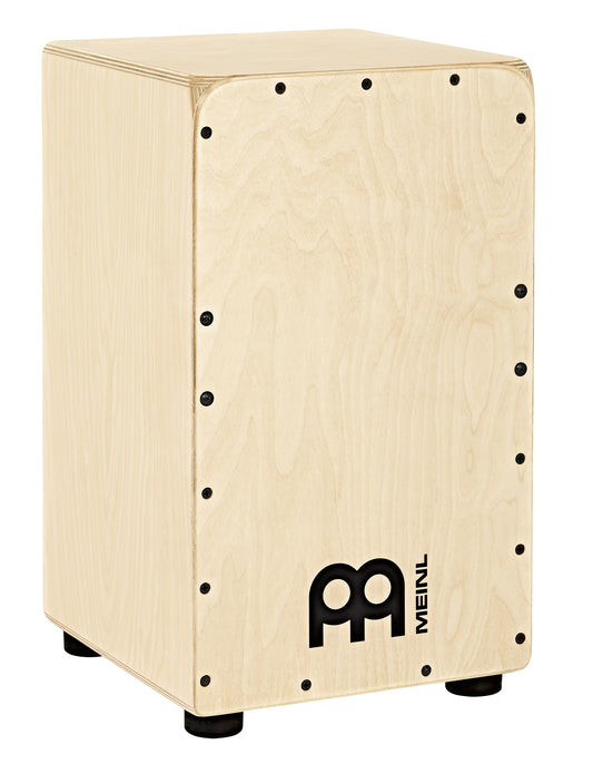 CAJON WOODCRAFT MEINL FACADE ET CORPS EN BOULEAU BALTIQUE 7 PLIS (9MM), CORDES SNARES, FINITION NATURELLE