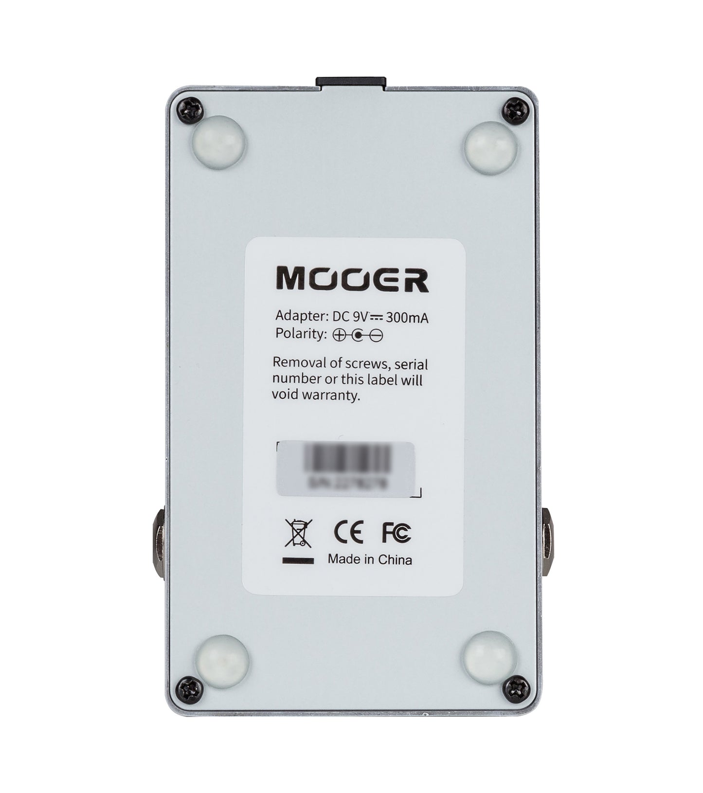 Pédale PREAMP MODEL X X2, préamplificateur numérique deux canaux, 14 presets, technologie d'échantillonnage MNRS, blanc