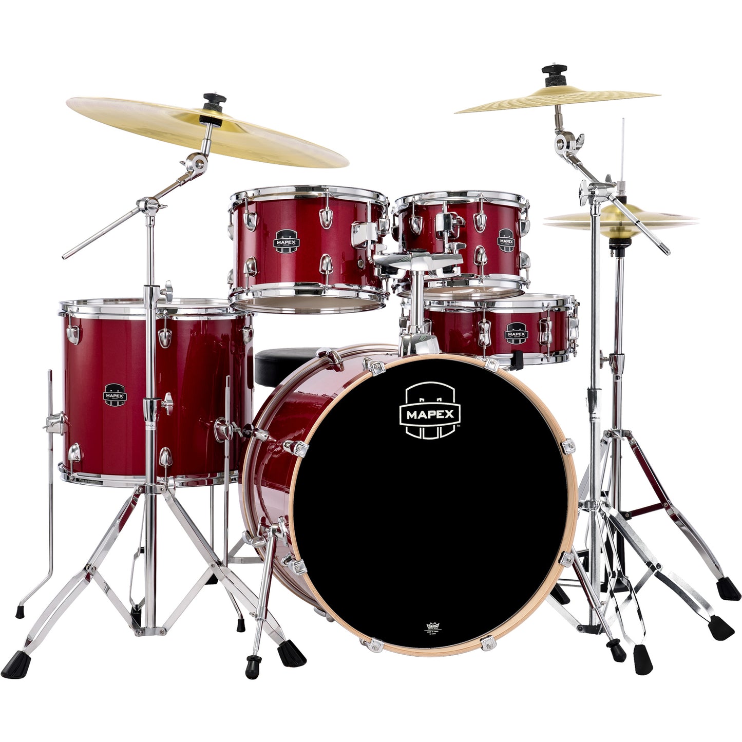 MAPEX VENUS POP ROCK 22 5F CRIMSON RED S