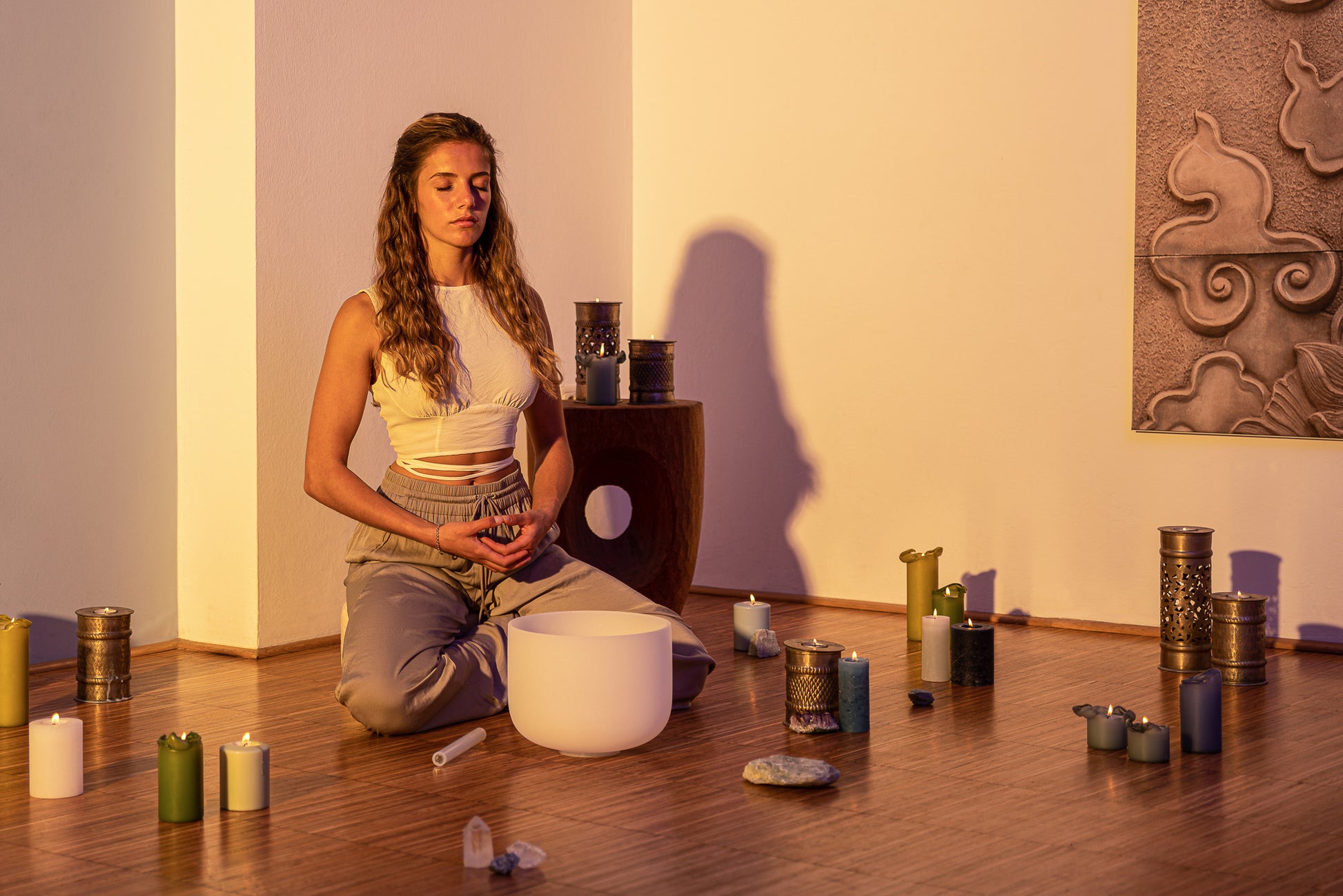 SINGING BOWL SONIC ENERGY CRISTAL 10"