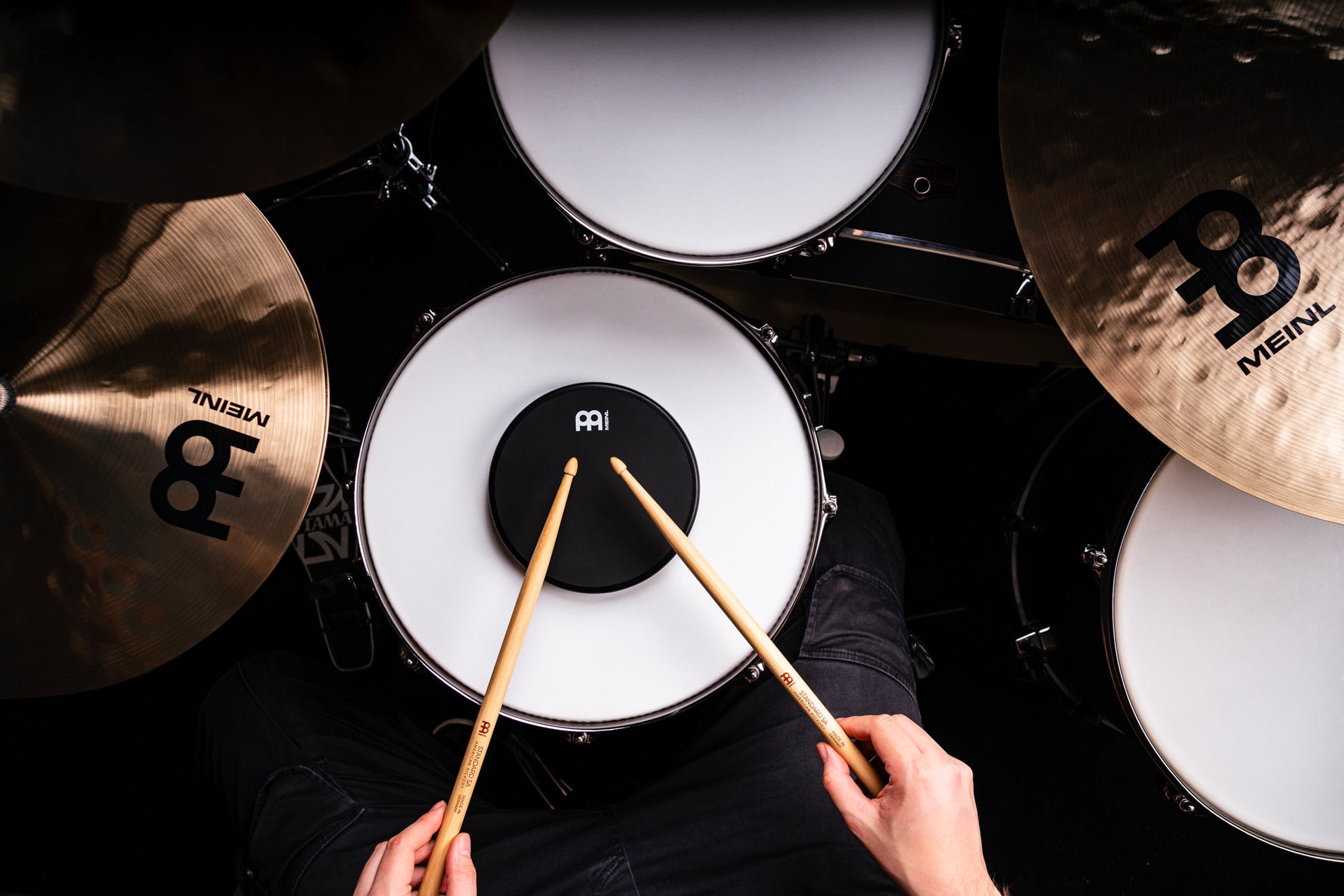 PAD D'ENTRAINEMENT MEINL 6" NOIR