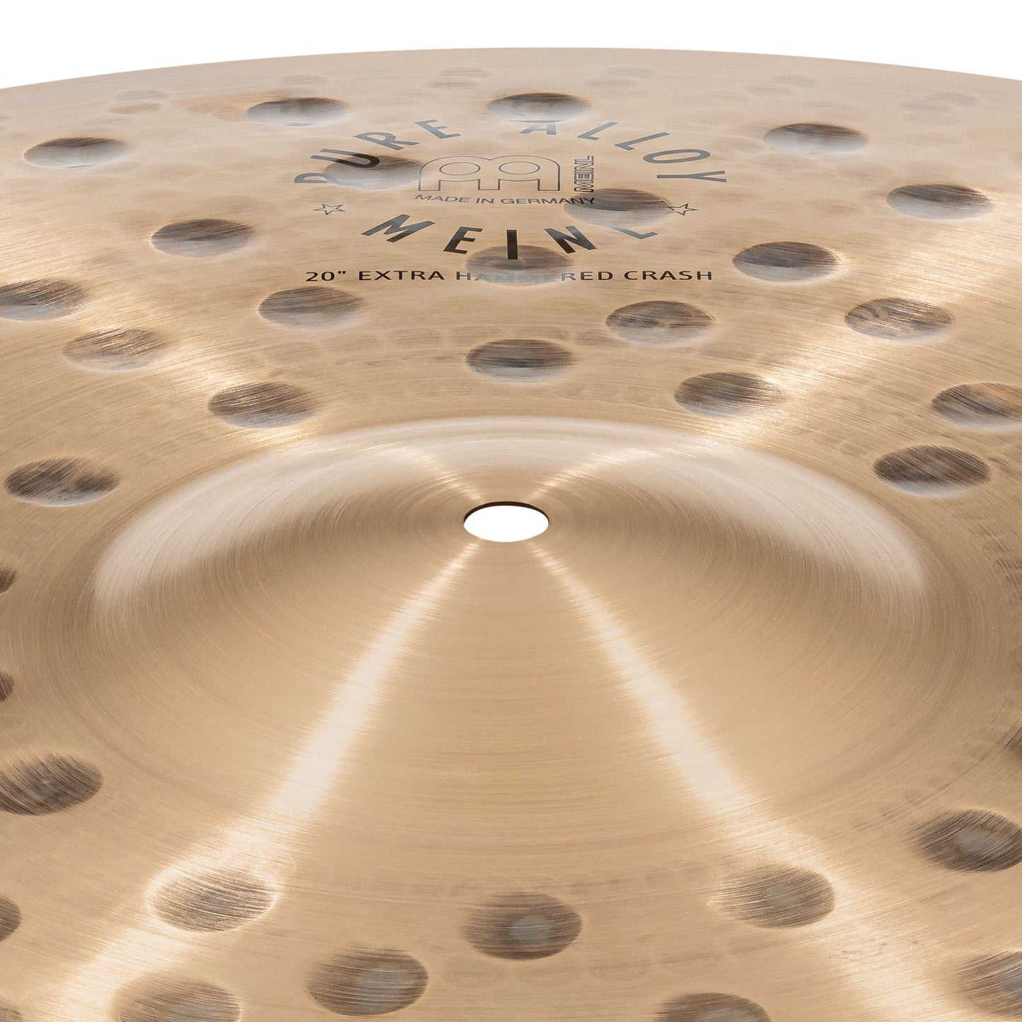 Crash 20" Extra Hammered Meinl Pure Alloy fini traditional martelé