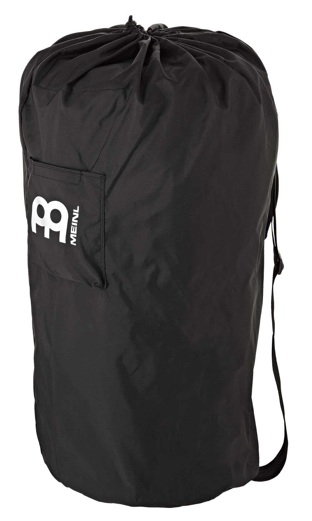 Housse conga toutes tailles, nylon renforcé, poche extérieure, poignée et sangle de transport, noir