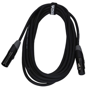 Micro Enova XLR Cable, 6M, Black