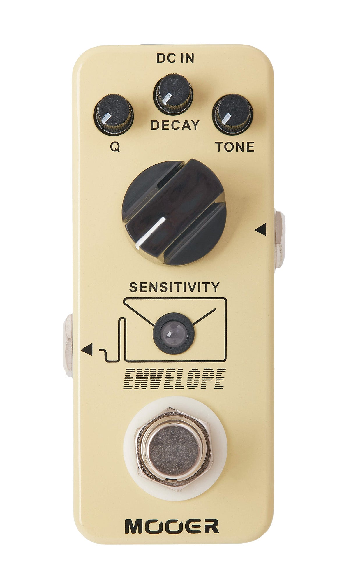 Pédale ENVELOPE, wah-wah analogique automatique, boîtier métal, true bypass, crème