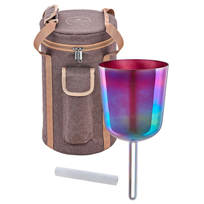 SINGING BOWL SONIC ENERGY CRYSTAL 417 HZ, COLORIS COPPER BROWN