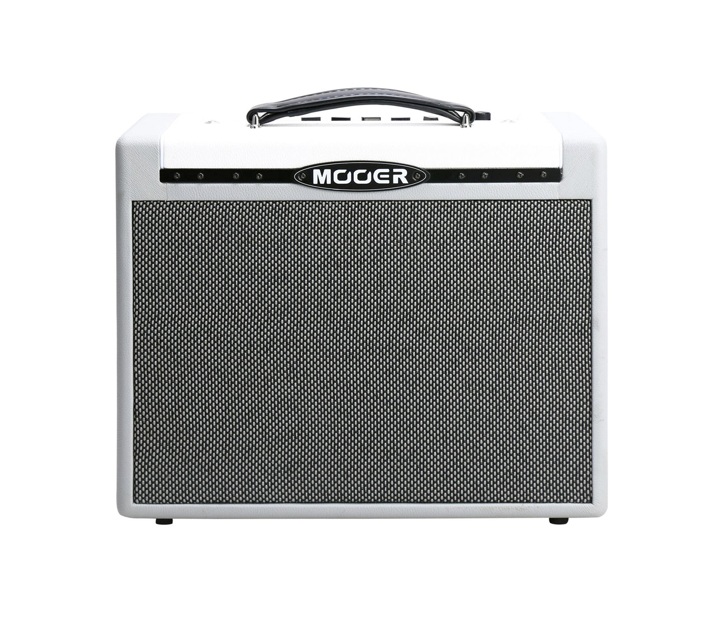 Ampli SD30, 30W, HP 8", 25 modélisations d'amplis, ampli de puissance Class A/B, 28 pédales d'effet intégrées, blanc