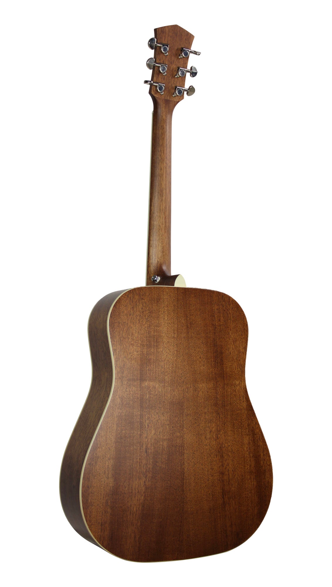 PURE-D, forme Dreadnought, table épicéa massif, f/e acajou massif, housse, naturel satiné