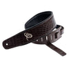 Courroie Guitare Ortega Cuir Brown Lizzy