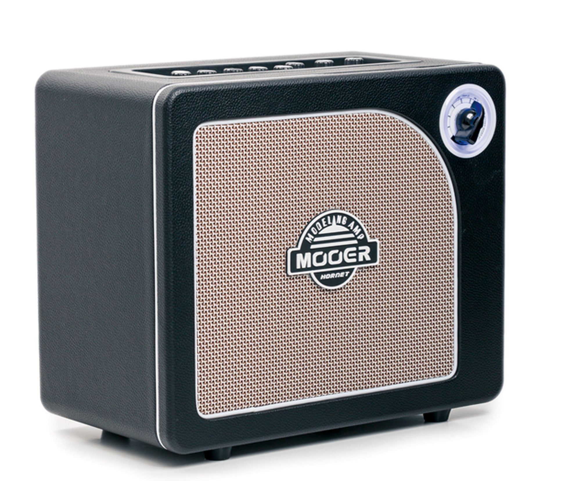 Ampli HORNET BLACK, 15W, HP 6.5", 9 modélisations d'amplis haute-qualité, effets Modulation/Délai/Réverb, noir