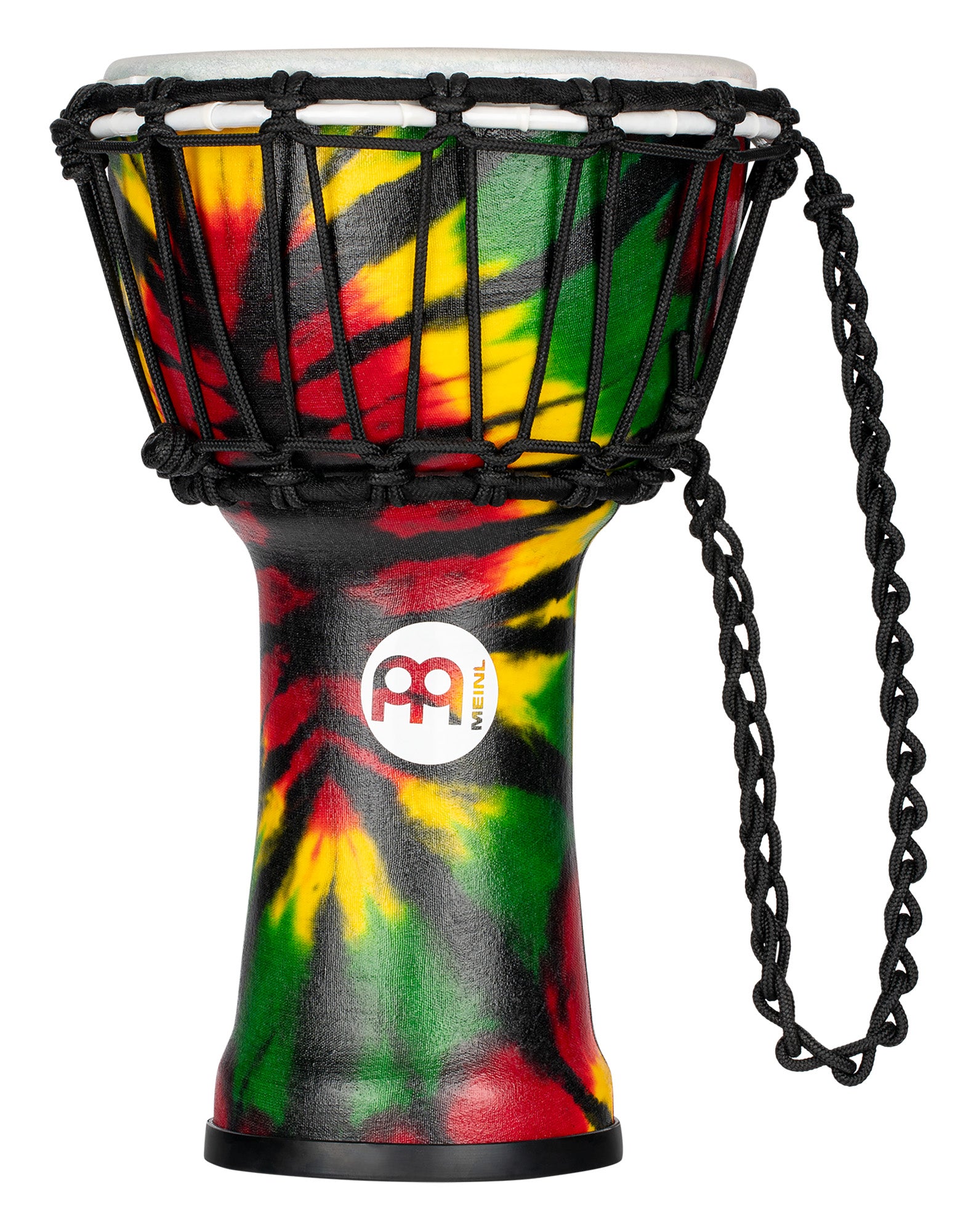 Djembe Meinl série Jr. peau synthétique 7" et hauteur 12 1/2" fini Tie Dye