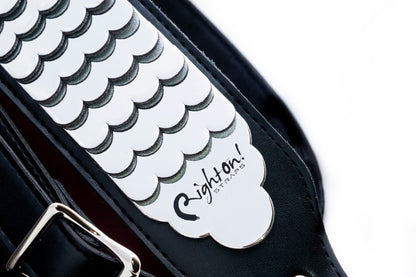 Courroie modèle LEGEND JL PYTHON, synthétique, largeur 6 cm, longueur 103 à 135 cm, réglage par boucle, poids: 242 g, noir