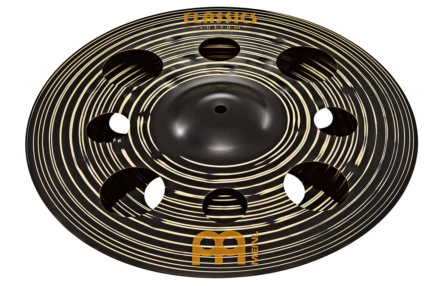 Stack Meinl Classic Custom 12" Trash dark, alliage bronze B10, finition Dark
