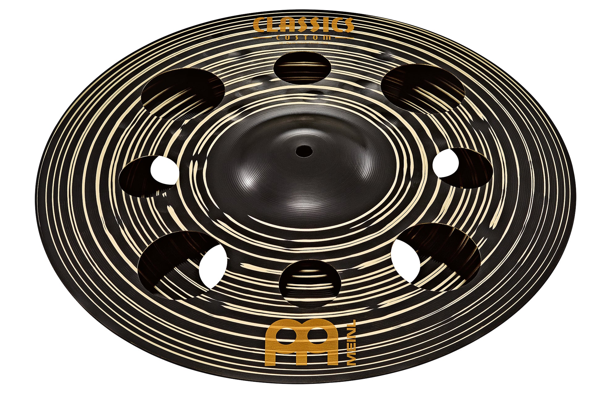 Stack Meinl Classic Custom 12" Trash dark, alliage bronze B10, finition Dark